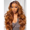 YSwigs Ombre Color Lace Front Human Hair Wig Virgin Brazilian Hair Wig Baby Hair YS7230