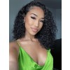 YSwigs Pre Plucked High Quality Curly Bob HD Lace Front Wig YS818