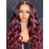 YSwigs Undetectable HD Lace Ombre 99j Natural Wave Brazilian Human Hair Wig CLS-19