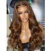 YSwigs Wavy Brazilian Virgin Human Hair Undetectable Dream HD Lace 13x6 Lace Front Wigs With Baby Hair YS4231