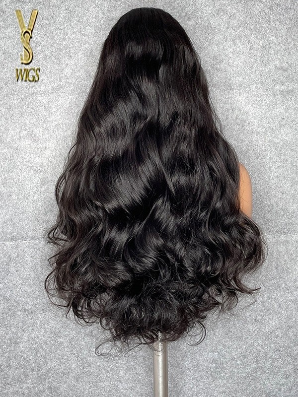 YSwigs Body Wave natural color HD Lace Wig best quality human hair wig ,LX06