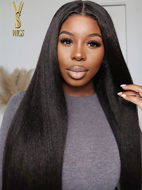 YSwigs HD LACE FRONT Wig KINKY Straight wig13*6 lace front wig ,YS14