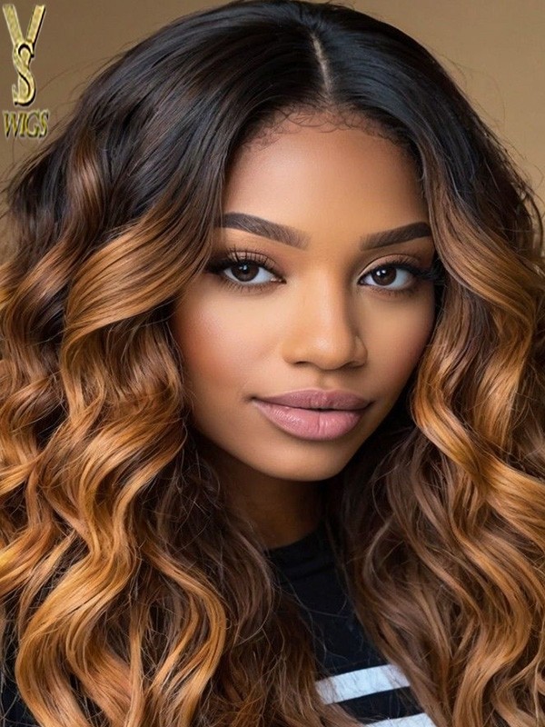 YSwigs 18 Inch ombre Wigs Glueless wigs  NEW Color  For Women Gorgeous Fluffy Wigs Hair Human Wigs For Party And Daily Use,YS453