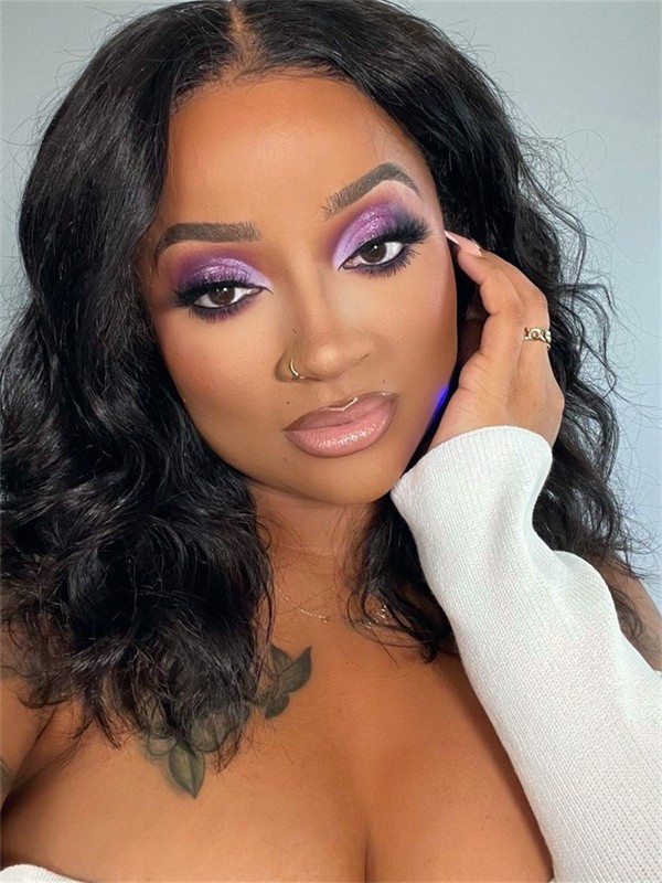 YSwigs 200% Density Undetectable Dream HD Lace 360 Lace Frontal Human Hair Wigs Bouncy Curls