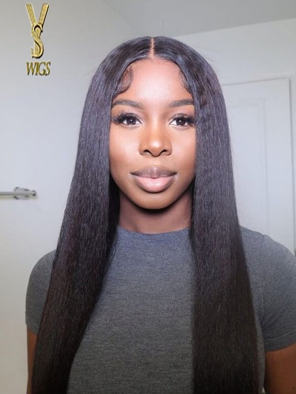 YSwigs HD LACE FRONT Wig KINKY Straight wig13*6 lace front wig ,YS14