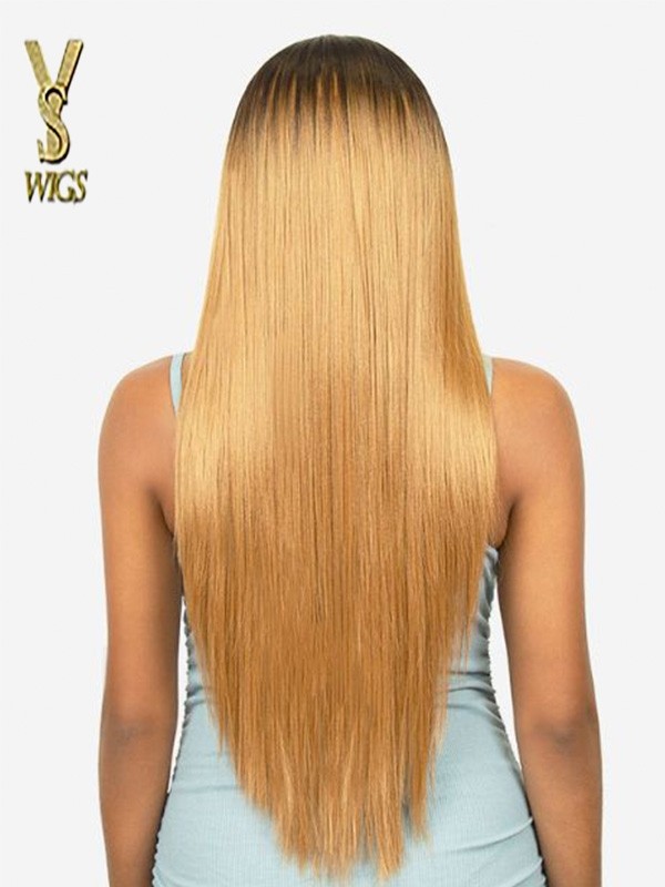 natural straight  Brazilian Remy Hair Pre-plucked Hairline with Baby Hair ombre black with brown Human Hair Wigs Highlight Color,YS450