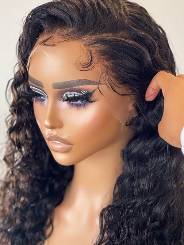 YSwigs 13×6 Undetectable HD Lace Ombre Brown Brazilian Human Hair Wig CLS-17