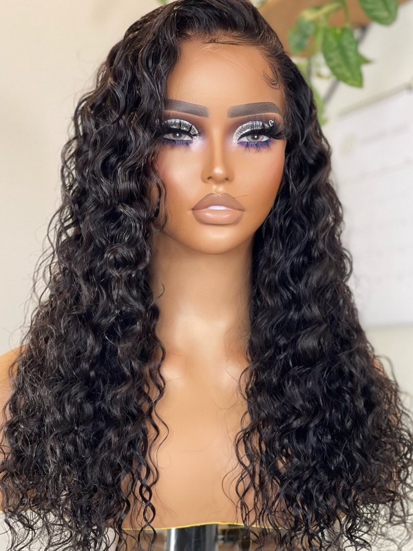 YSwigs 13×6 Undetectable HD Lace Ombre Brown Brazilian Human Hair Wig CLS-17