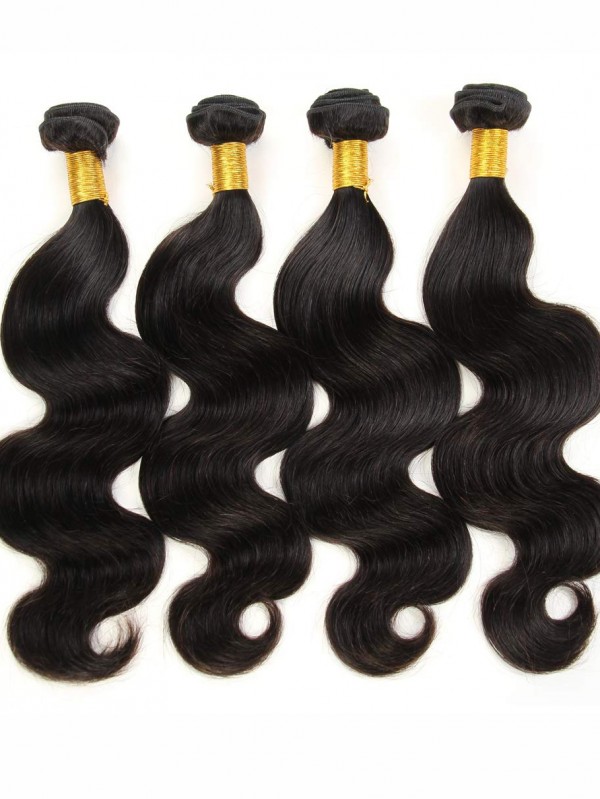 YSwigs Brazilian Virgin Body Wave Hair 3 Bundles+1 5x5 Hair Closure Human Hair  HXQ333