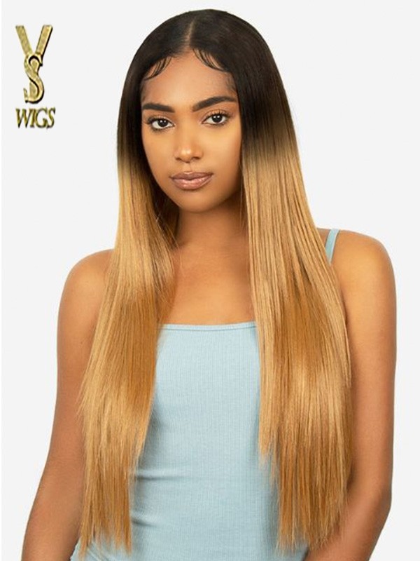 natural straight  Brazilian Remy Hair Pre-plucked Hairline with Baby Hair ombre black with brown Human Hair Wigs Highlight Color,YS450