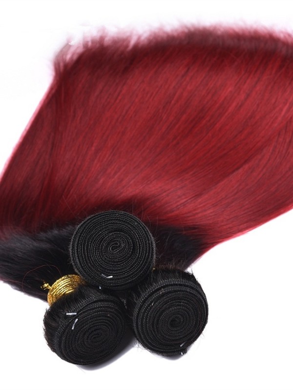 YSwigs 3 Pcspack Hair Brazilian Silky Straight Virgin Hair Bundles 