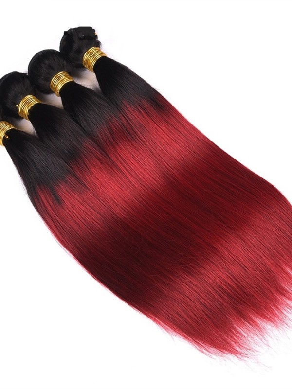 YSwigs 3 Pcspack Hair Brazilian Silky Straight Virgin Hair Bundles 