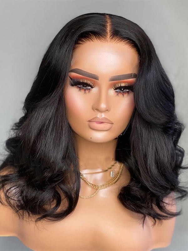 YSwigs Body Wave Wig 13x6  HD Lace Front Human Hair Wigs for Women YS006