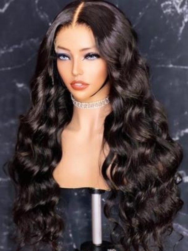 YSwigs Natural Wave Undetectable Dream HD Lace 360 Lace Human Hair Wig GX02085 (