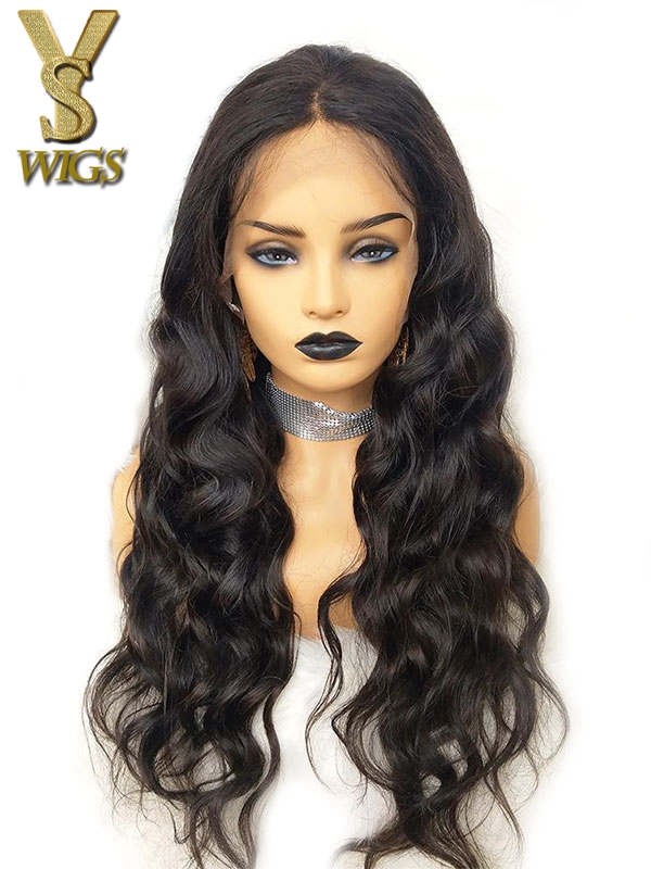 YSwigs Body Wave Pre Plucked Undetectable Dream HD Lace 134 Lace Fontal Human Hair Wigs