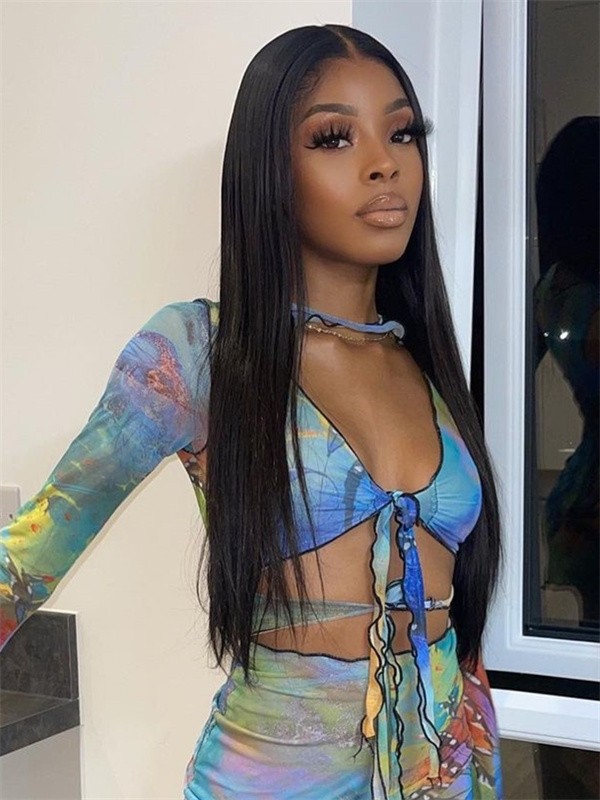 YSwigs Undetectable HD Lace Silky Straight Virgin Brazilian Human Hair Wig CLS-6