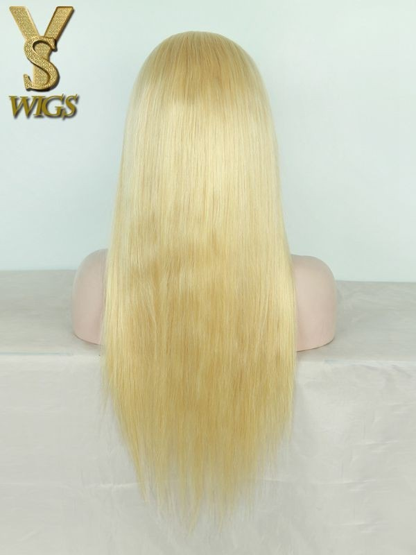 YSwigs Ombre Blonde Full Lace Brazilian Virgin Hair Human Hair Wigs With Baby Hair YS002
