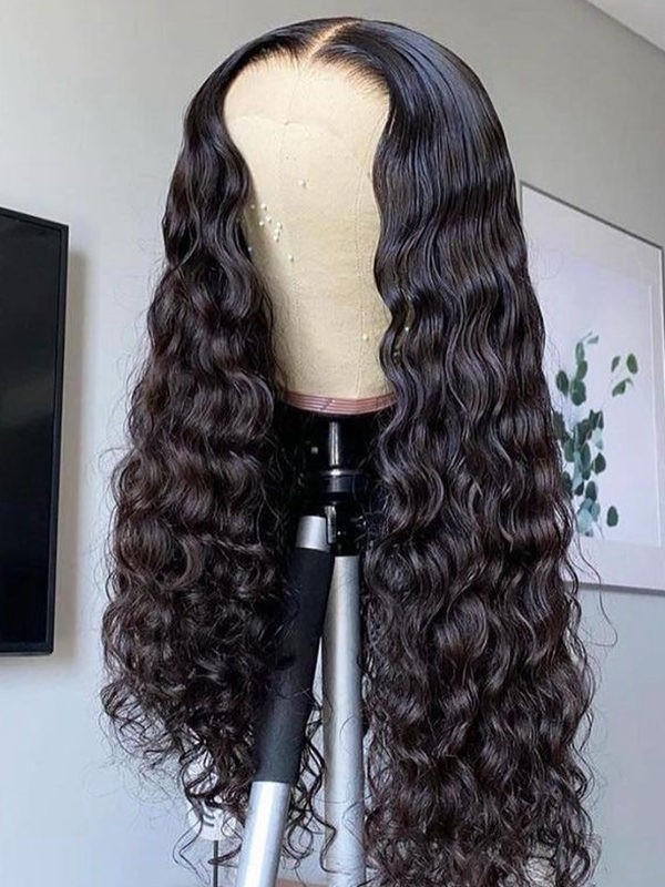 YSwigs Undetectable HD Lace Natural Wave Brazilian Human Hair Wig, LC18