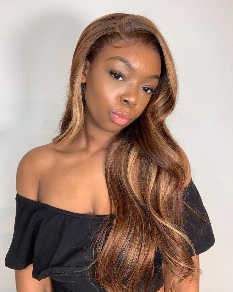 hair is very beautiful, the delivery came very very fast! hair is nice soft and shiny and long. quality is good and healthy. will definitely be ordering again I shall say.the wig looks just like the pictures its so pretty and soft. the communication with 