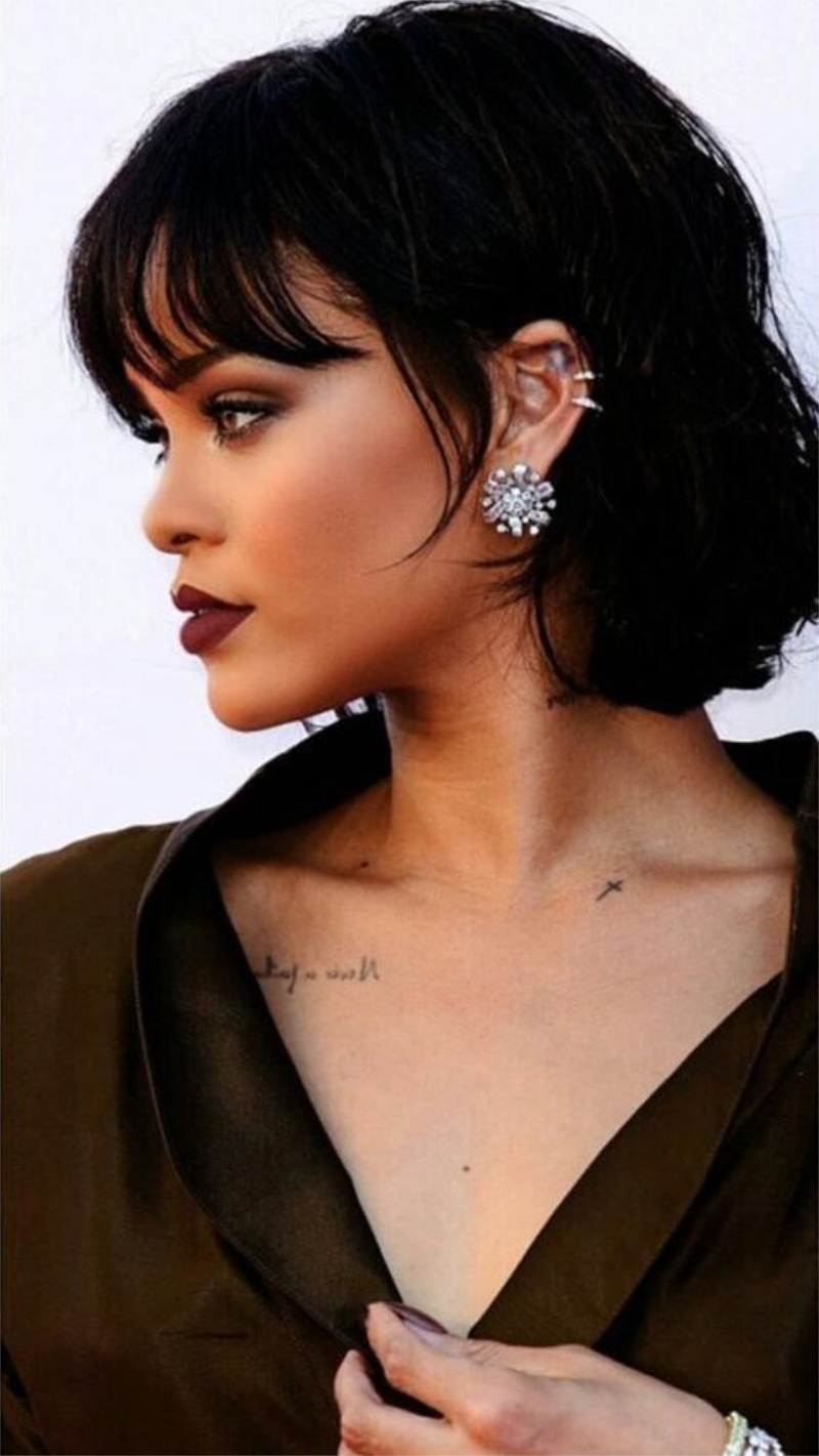 rihanna style human hair wigs